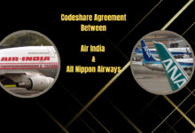 The codeshare agreement between Air India and All Nippon Airways.