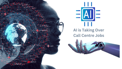 TCS CEO discussing AI's impact on call centre jobs.