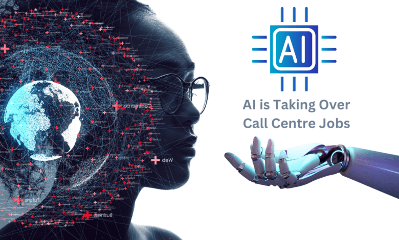 TCS CEO discussing AI's impact on call centre jobs.