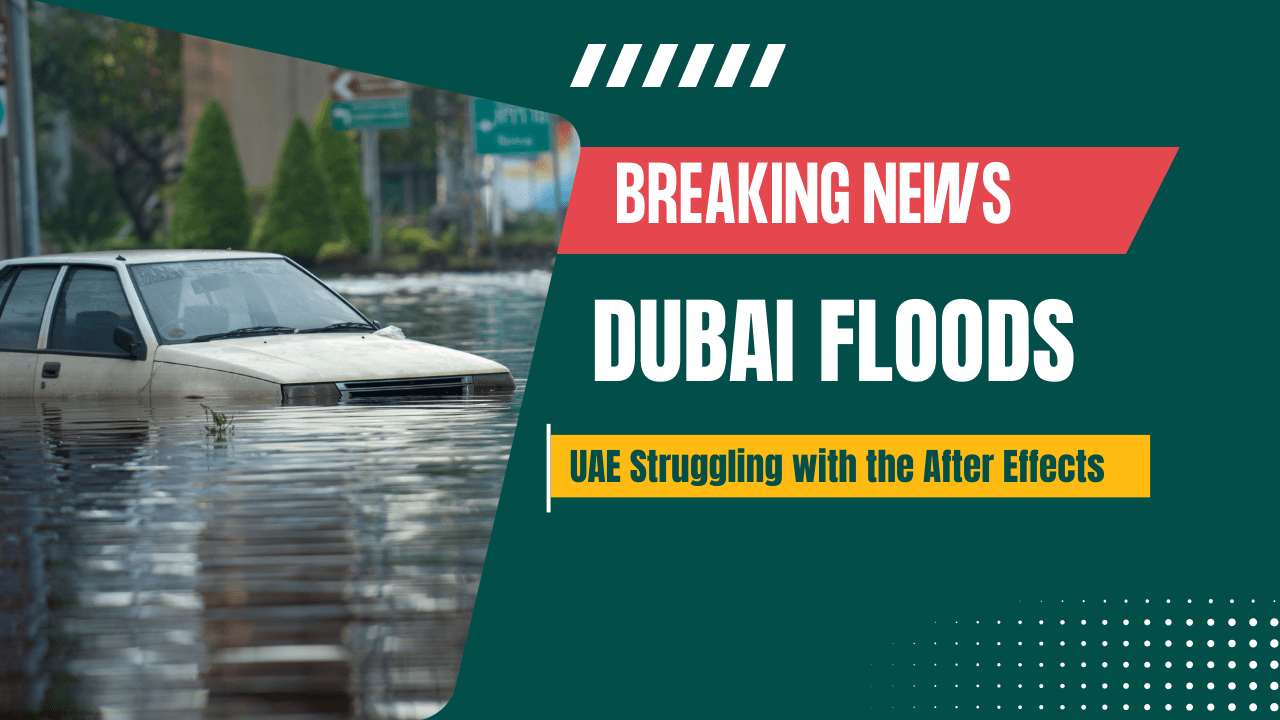 Dubai floods submerged roads and highways