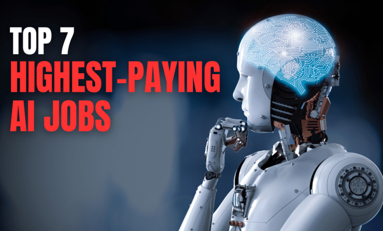 top 7 highest paying AI jobs in 2024